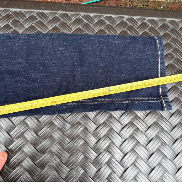 Tommy Hilfiger Jeans Stretch Slim Straight Fit Blue Boys Size 14 Dark Wash EUC👖 - Picture 7 of 10